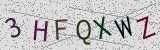 Défi visuel du captcha