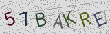 Défi visuel du captcha
