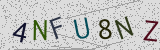 Défi visuel du captcha