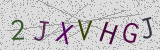 Défi visuel du captcha