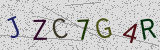 Défi visuel du captcha