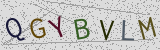 Défi visuel du captcha