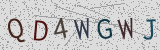 Défi visuel du captcha