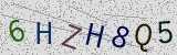 Défi visuel du captcha