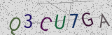 Défi visuel du captcha