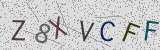 Défi visuel du captcha