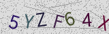 Défi visuel du captcha
