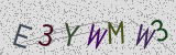 Défi visuel du captcha