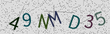 Défi visuel du captcha