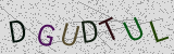 Défi visuel du captcha