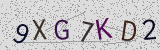 Défi visuel du captcha