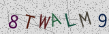 Défi visuel du captcha