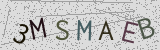 Défi visuel du captcha