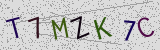 Défi visuel du captcha
