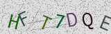 Défi visuel du captcha