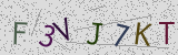 Défi visuel du captcha