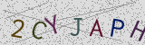 Défi visuel du captcha
