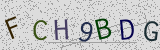 Défi visuel du captcha