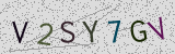 Défi visuel du captcha