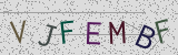 Défi visuel du captcha