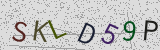 Défi visuel du captcha
