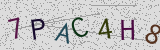Défi visuel du captcha