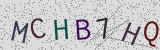 Défi visuel du captcha