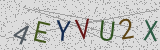 Défi visuel du captcha