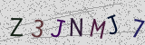 Défi visuel du captcha