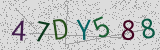 Défi visuel du captcha