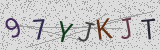 Défi visuel du captcha