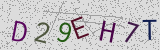 Défi visuel du captcha